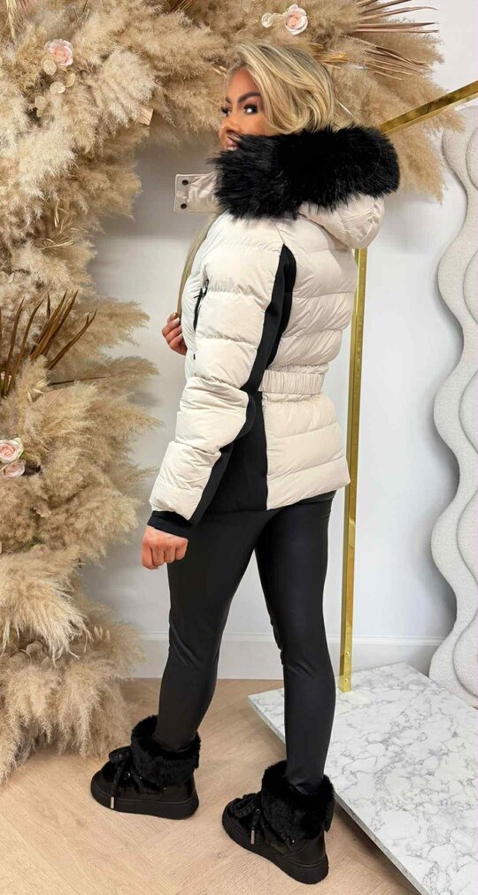 BASIC MUSTHAVE WINTERJACKET 7601 BEIGE BASIC MUSTHAVE WINTERJACKET 7601 BEIGE