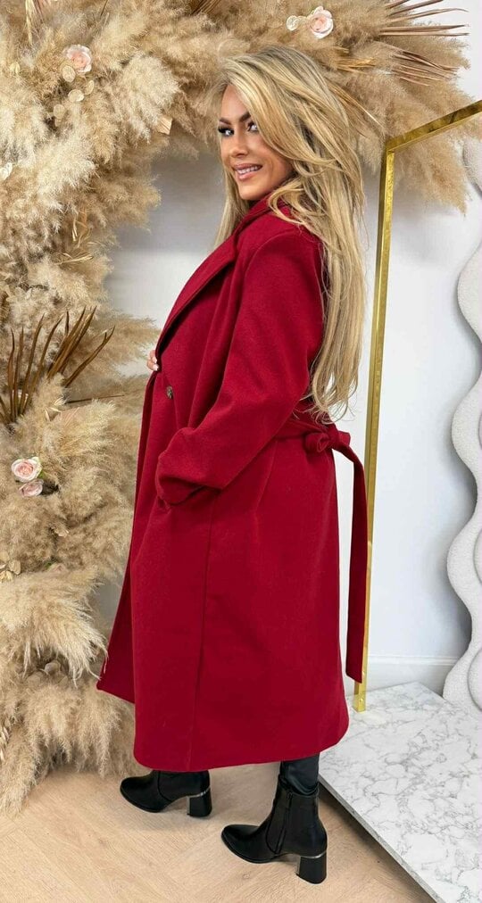 LAURA VILT COAT WINE LAURA VILT COAT WINE