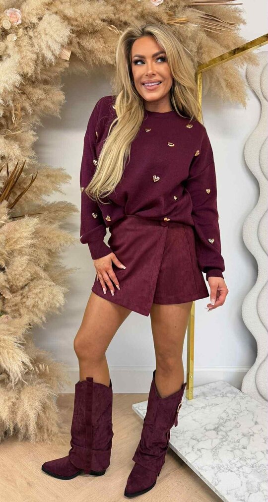 HARTJES MUSTHAVE SWEAT 953 WINE