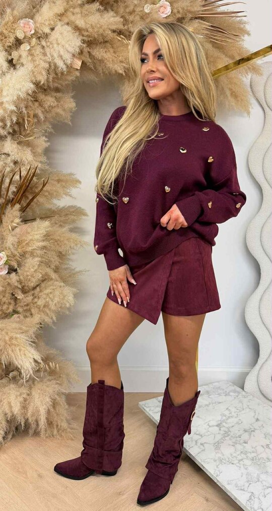 HARTJES MUSTHAVE SWEAT 953 WINE