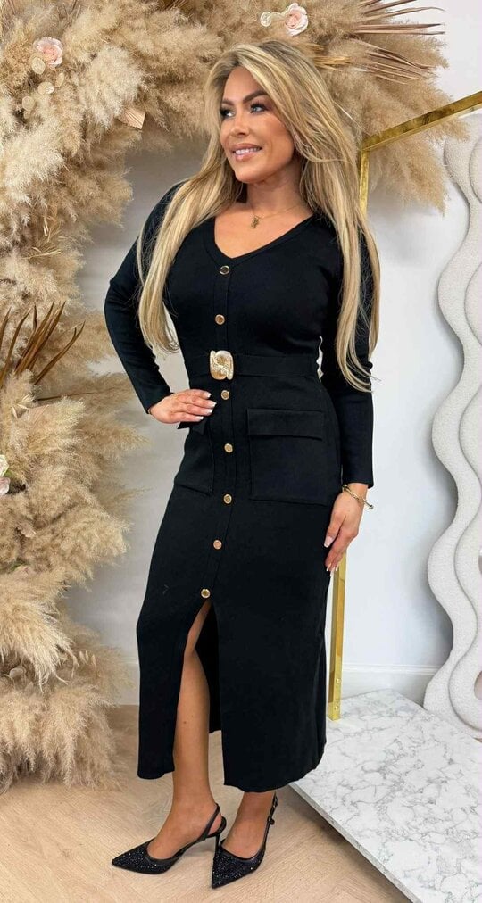 DINER GLAM DRESS 6023 BLACK DINER GLAM DRESS 6023 BLACK