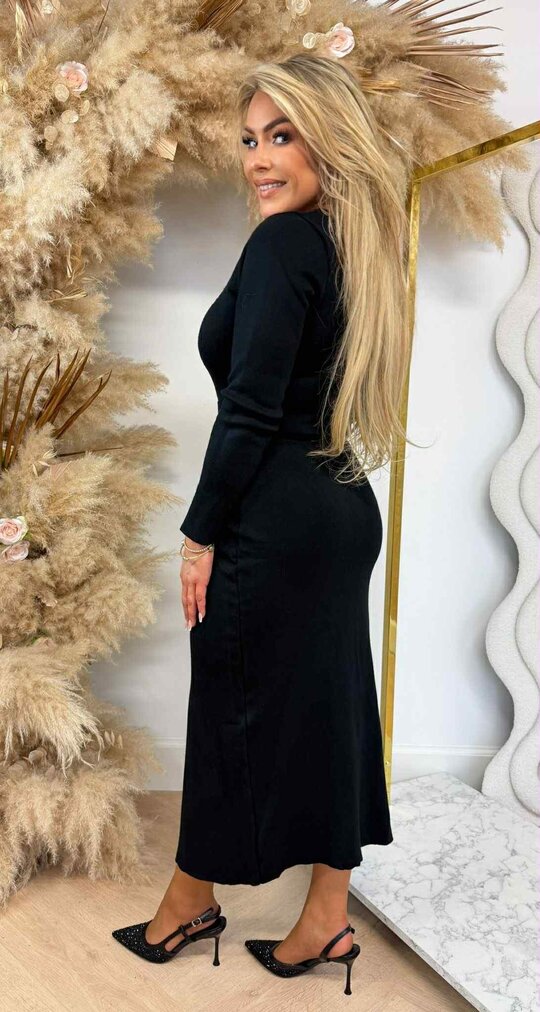 DINER GLAM DRESS 6023 BLACK DINER GLAM DRESS 6023 BLACK