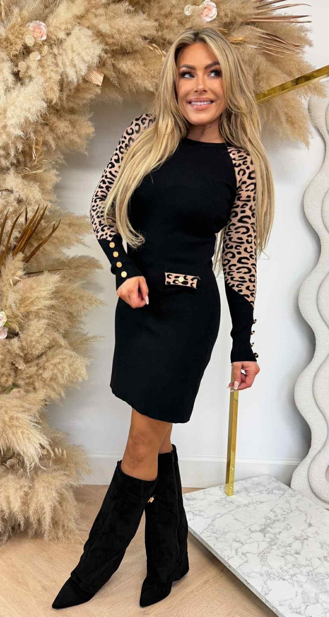 LEO CHIQUE DRESS 10100 BLACK LEO CHIQUE DRESS 10100 BLACK