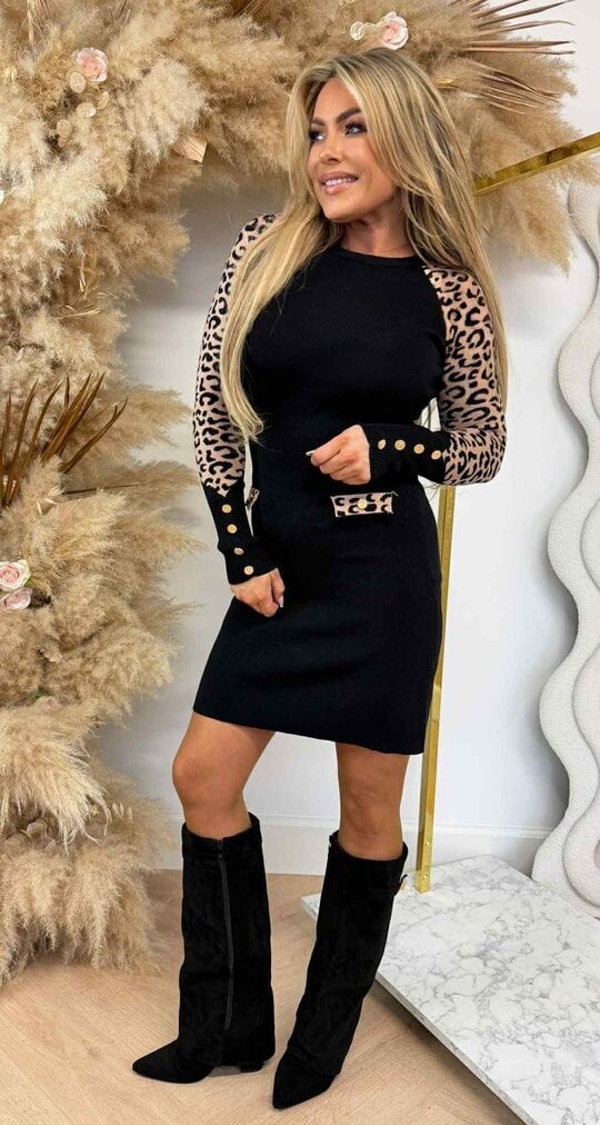 LEO CHIQUE DRESS 10100 BLACK