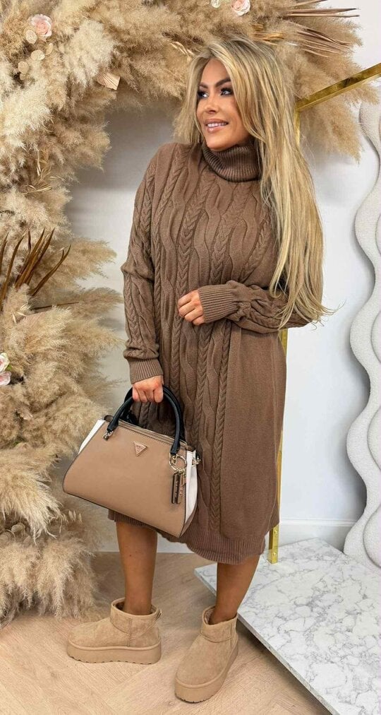 KABEL KOL DRESS 9984 CAMEL KABEL KOL DRESS 9984 CAMEL
