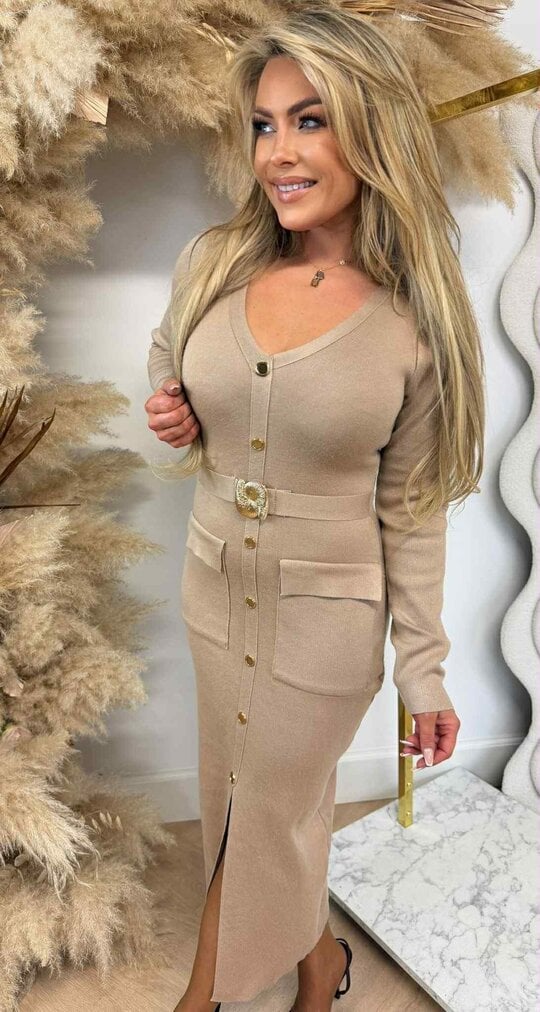 DINER GLAM DRESS 6023 LIGHTCAMEL DINER GLAM DRESS 6023 LIGHTCAMEL