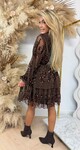 XMAS SEQUIN DRESS 3230 CHOCO XMAS SEQUIN DRESS 3230 CHOCO