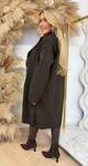 MELANIE TEDDY COAT LONG CHOCO MELANIE TEDDY COAT LONG CHOCO