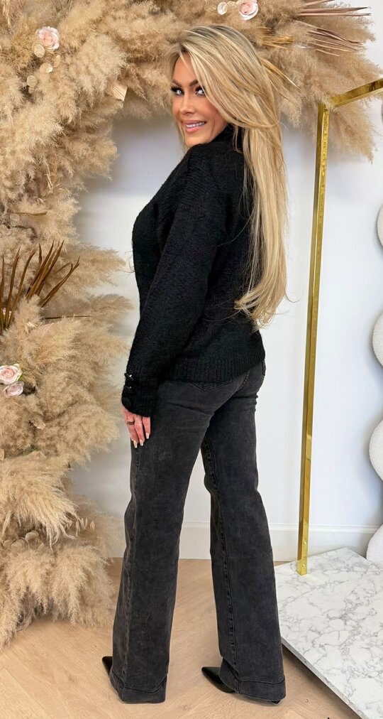 KOLLIE BUTTON TRUI 08065 BLACK