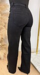 COMFORTABLE WIDE LEG JEANS 6263A BLACK