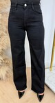 COMFORTABLE WIDE LEG JEANS 6263A BLACK