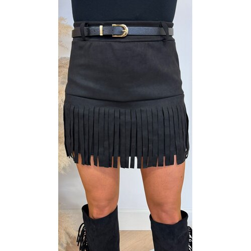 FRINGE STAR SKORT BLACK FRINGE STAR SKORT BLACK