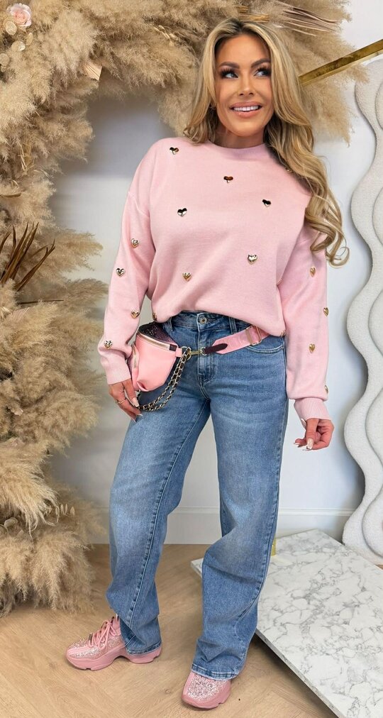 HARTJES MUSTHAVE SWEAT 953 LIGHTPINK HARTJES MUSTHAVE SWEAT 953 LIGHTPINK