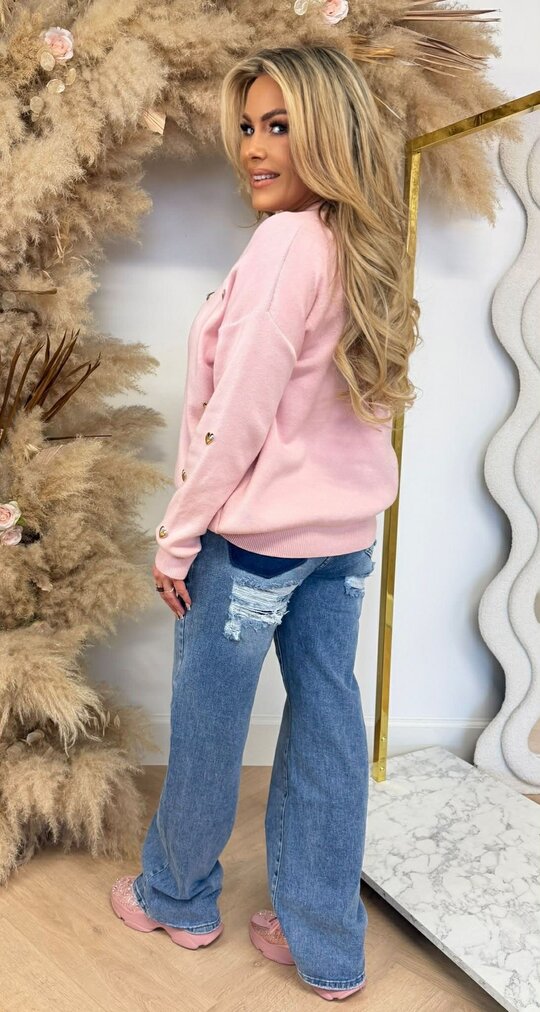 HARTJES MUSTHAVE SWEAT 953 LIGHTPINK HARTJES MUSTHAVE SWEAT 953 LIGHTPINK