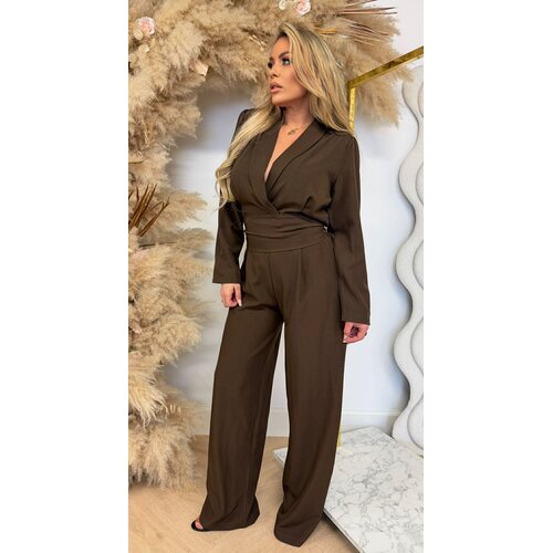 CAMILLE JUMPSUIT BROWN CAMILLE JUMPSUIT BROWN