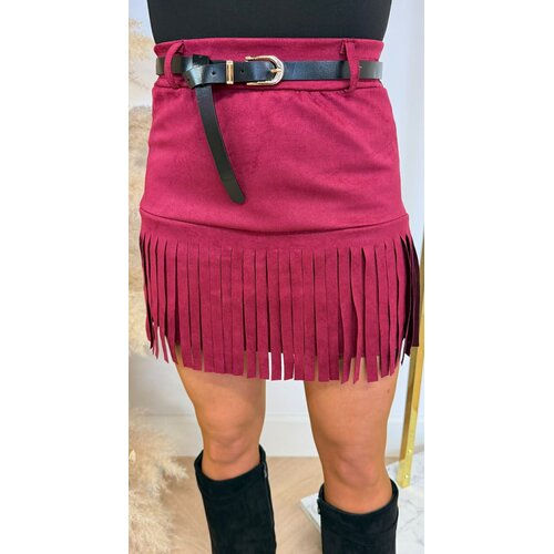FRINGE STAR SKORT BORDEAUX FRINGE STAR SKORT BORDEAUX