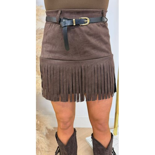 FRINGE STAR SKORT CHOCO FRINGE STAR SKORT CHOCO
