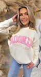 BROOKLYN CANDY SWEAT 1065 BEIGE BROOKLYN CANDY SWEAT 1065 BEIGE