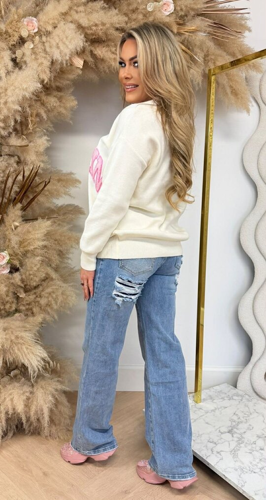 BROOKLYN CANDY SWEAT 1065 BEIGE BROOKLYN CANDY SWEAT 1065 BEIGE