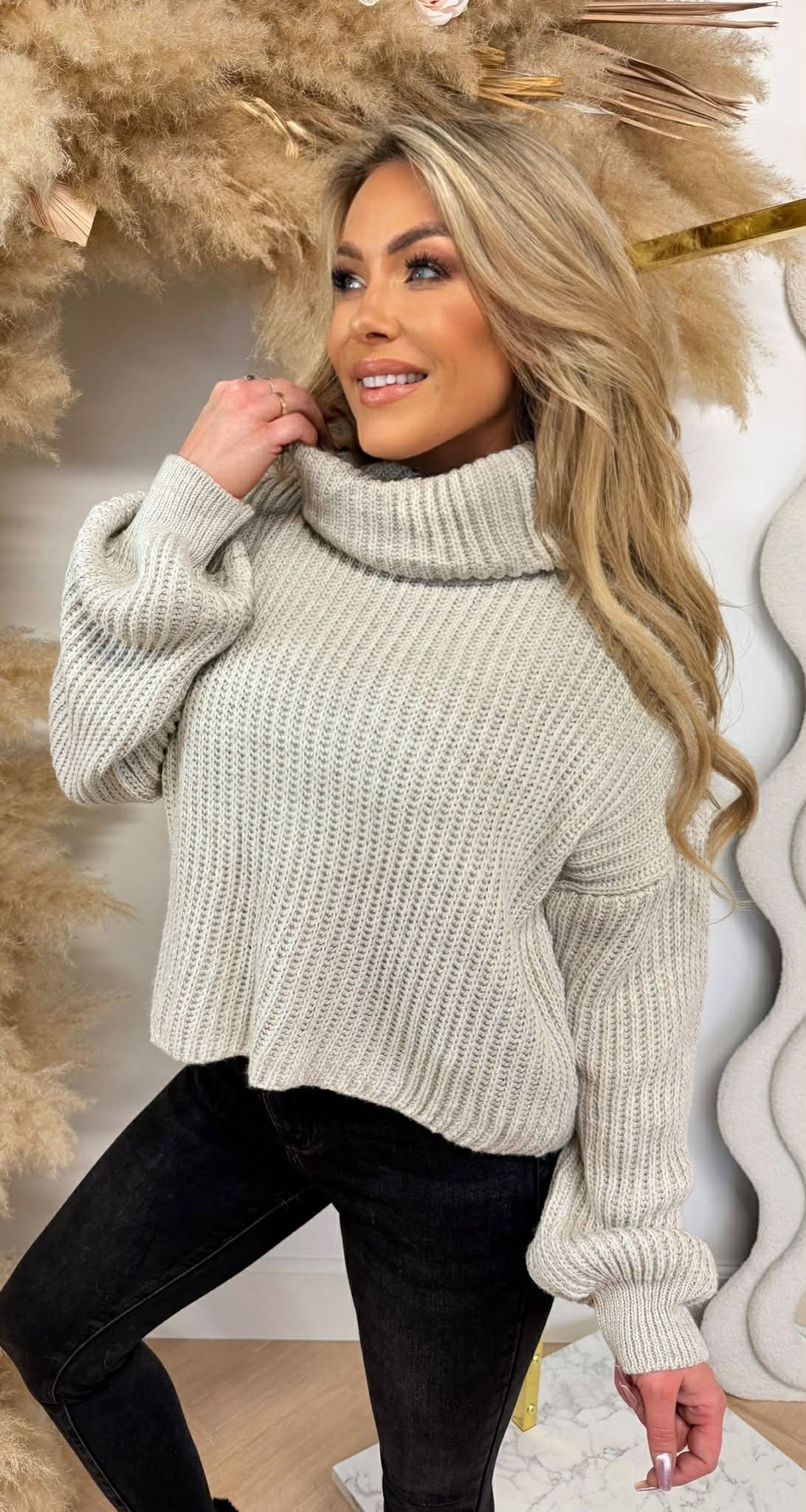 KOL LUREX TRUI BEIGE