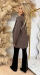 LEANNE OVERSIZED GLITTER BLAZER LIGHTCHOCO LEANNE OVERSIZED GLITTER BLAZER LIGHTCHOCO