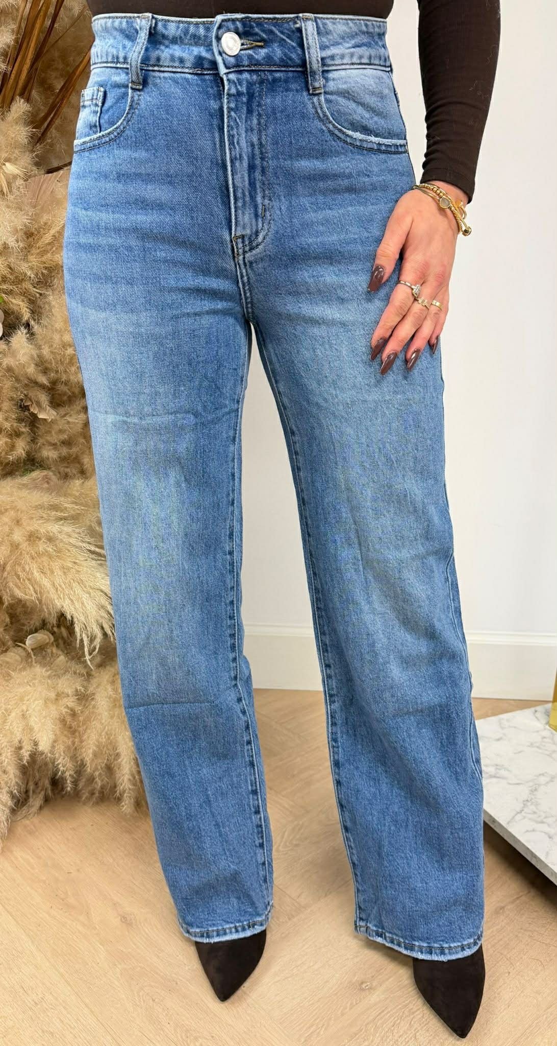 BASIC STRAIGHT LEG JEANS 77363 DENIMBLUE BASIC STRAIGHT LEG JEANS 77363 DENIMBLUE