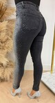 GLITTER SLIM FIT JEANS 980-3 GREY GLITTER SLIM FIT JEANS 980-3 GREY