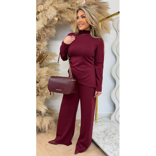 MEGHAN COMFY STRAIGT SET BORDEAUX MEGHAN COMFY STRAIGT SET BORDEAUX