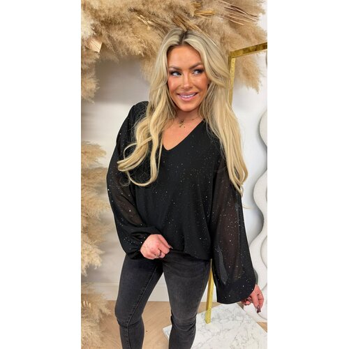 HARPER SPARKLE TOP BLACK HARPER SPARKLE TOP BLACK