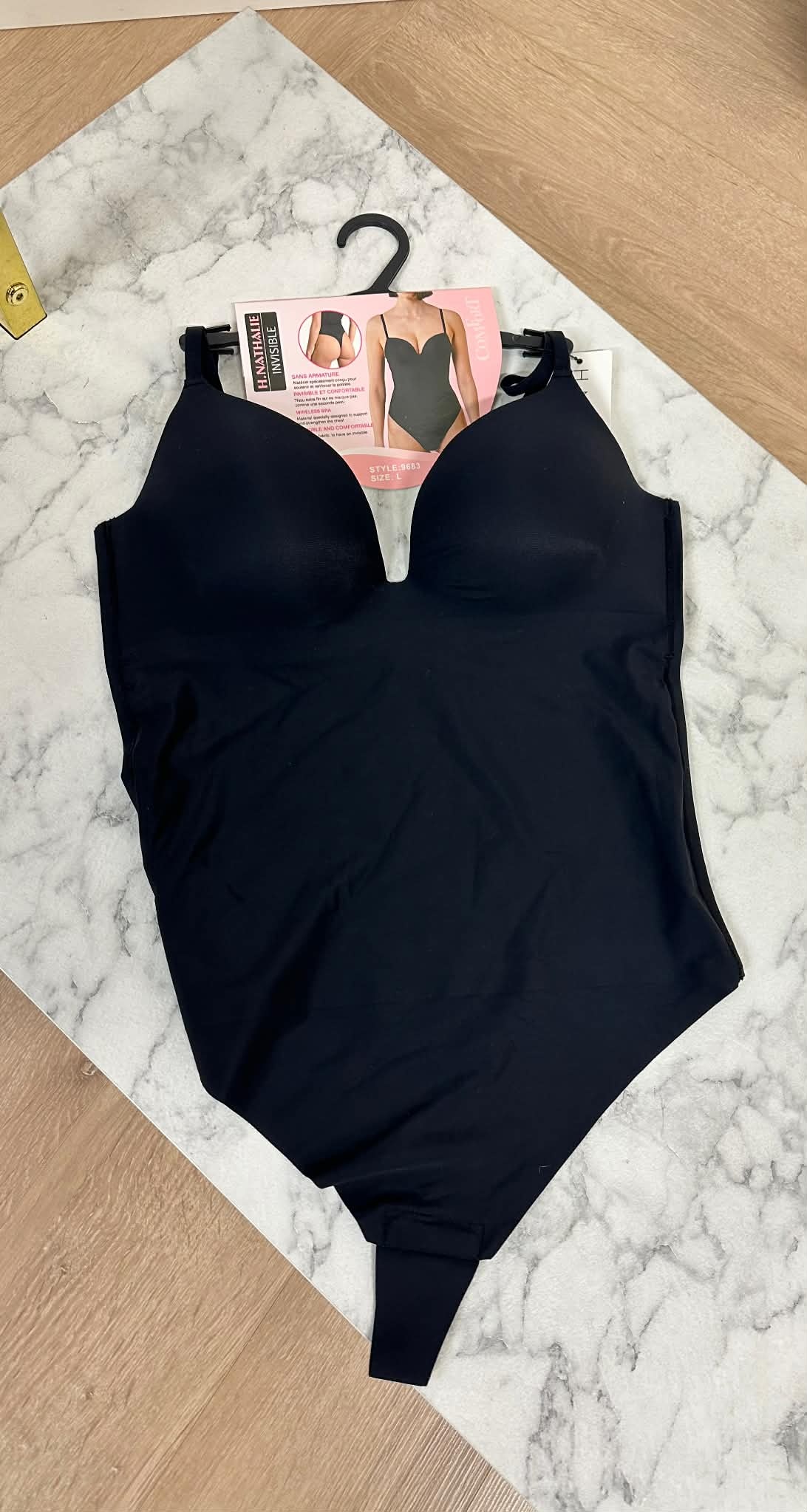 SHAPING CUP BODY 9683 BLACK