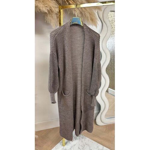 DIANNE KNITTED LOUNGE VEST TAUPE DIANNE KNITTED LOUNGE VEST TAUPE