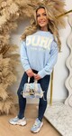 SOHO NEW YORK SOFT SWEAT AM708 ICEBLUE