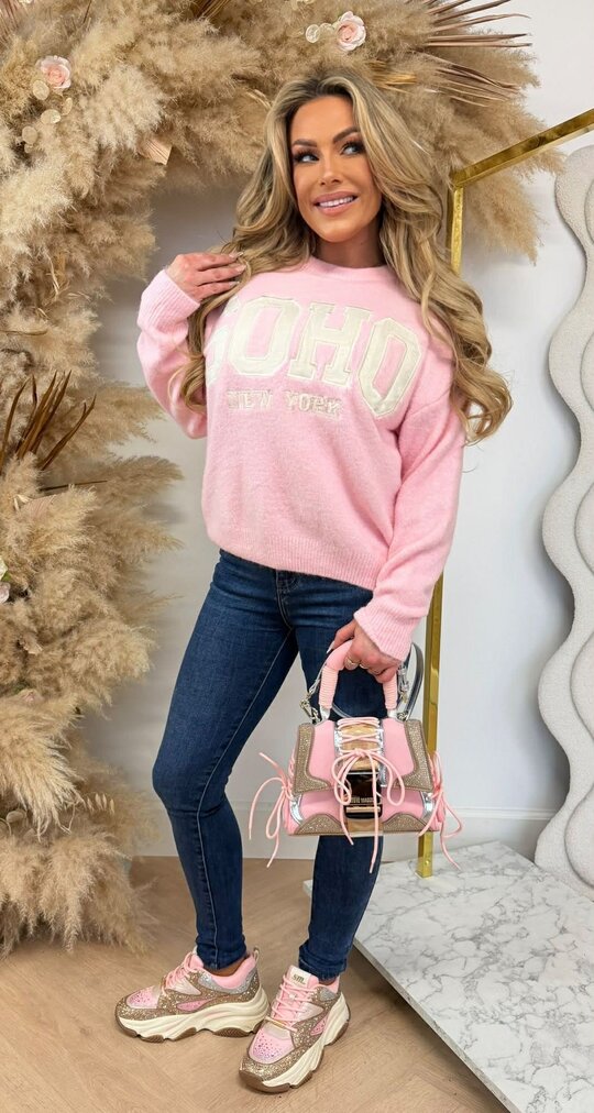 SOHO NEW YORK SOFT SWEAT AM708 SWEETPINK SOHO NEW YORK SOFT SWEAT AM708 SWEETPINK