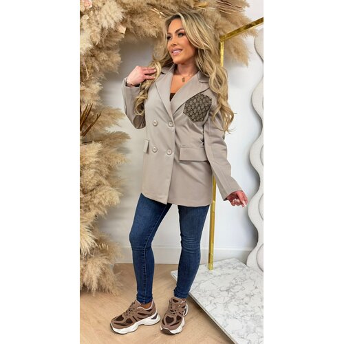 GUC BLAZER TAUPE