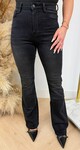 FLARED STRETCH JEANS 6141-4 DARKGREY FLARED STRETCH JEANS 6141-4 DARKGREY