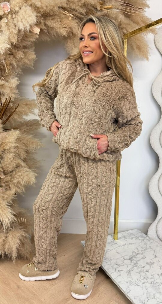 SUPER SOFT COZY SET 5803 BEIGE SUPER SOFT COZY SET 5803 BEIGE
