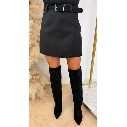 BELT SKORT 45966 BLACK