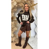 NY SWEAT AM718 CHOCO