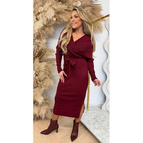 NOWIE DRESS 5880 WINE NOWIE DRESS 5880 WINE