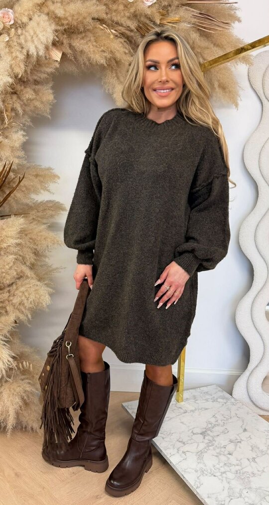 NEW COLLECTION STIKSEL LONG SWEAT CHOCO NEW COLLECTION STIKSEL LONG SWEAT CHOCO