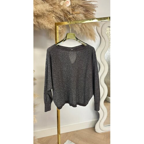 LUREX SPARKLE SWEAT CHOCO LUREX SPARKLE SWEAT CHOCO