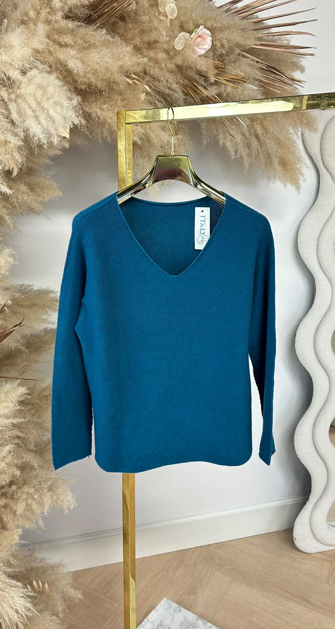 ROMY SOFT V TOP BLUE ROMY SOFT V TOP BLUE