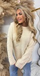 BUTTON SLEEVE SWEAT 25003 BEIGE BUTTON SLEEVE SWEAT 25003 BEIGE