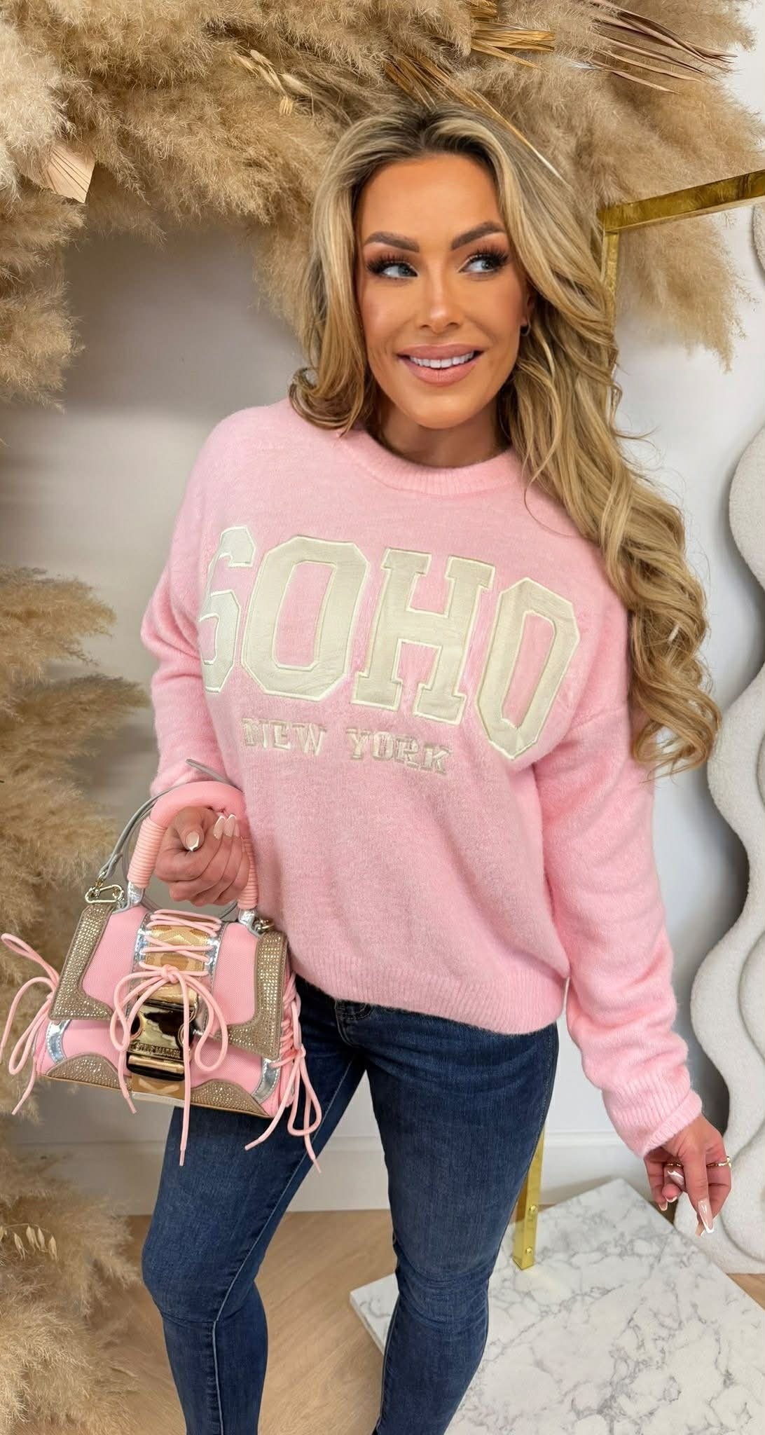 SOHO NEW YORK SOFT SWEAT AM708 SWEETPINK