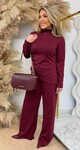 MEGHAN COMFY STRAIGT SET BORDEAUX MEGHAN COMFY STRAIGT SET BORDEAUX