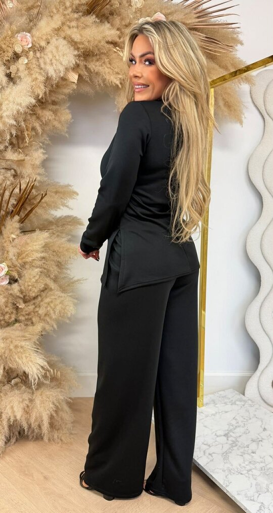 MEGHAN COMFY STRAIGT SET BLACK MEGHAN COMFY STRAIGT SET BLACK