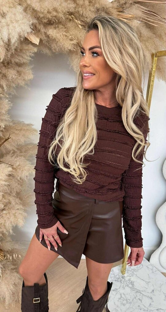 NINA TOP 8777 CHOCO NINA TOP 8777 CHOCO