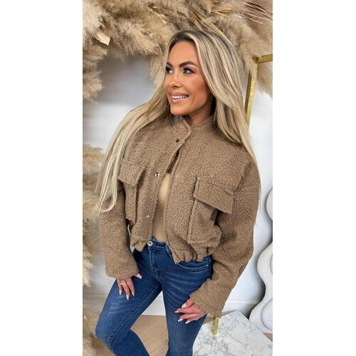 TEDDY BOMBER JACKET CAMEL TEDDY BOMBER JACKET CAMEL