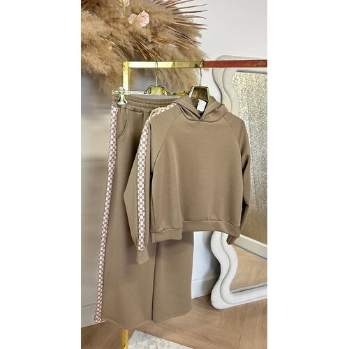 HOODIE LOGO SETJE BEIGE HOODIE LOGO SETJE BEIGE