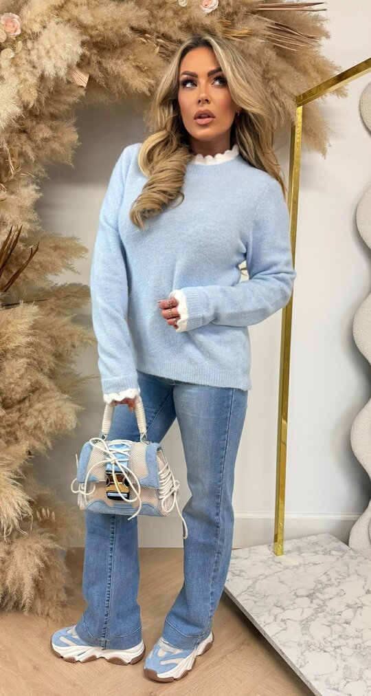 SCARLETT CUTE SWEAT H350 ICEBLUE SCARLETT CUTE SWEAT H350 ICEBLUE